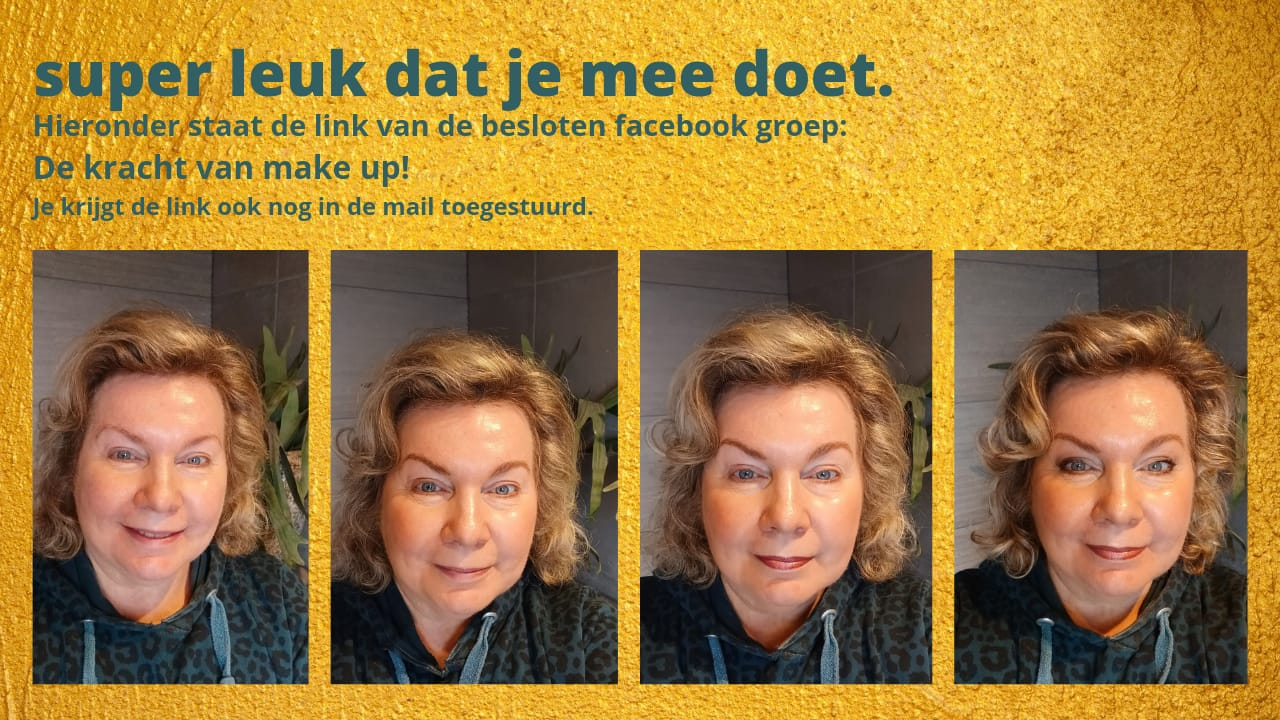 Jennie Volop vrouw - TY page Make up training